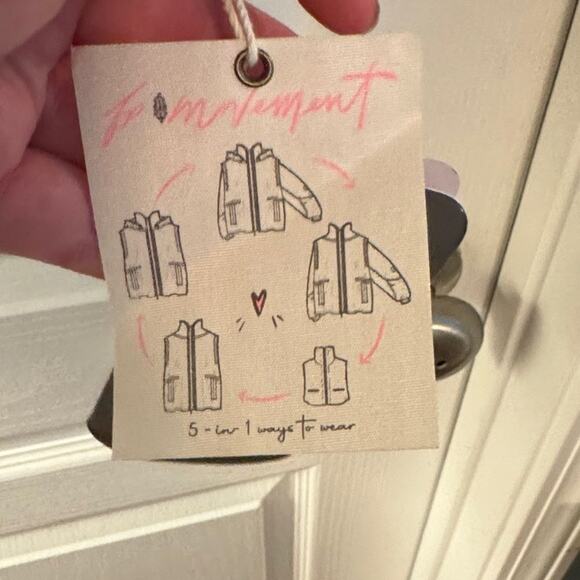 FP Movement Shred-It 5-in-1 Hooded Jacket in Wine Size S New w/ Tag MSRP $498 - Picture 12 of 14